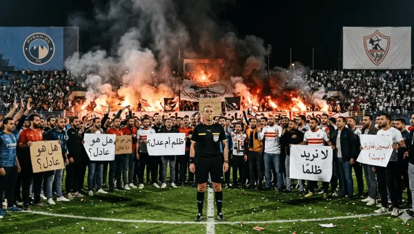 “انسحاب الحكم الأشهر من مواجهة الزمالك وبيراميدز..خطوة شجاعة أم هروب يفضح أزمة التحكيم المصري