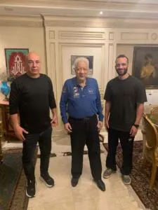 مرتضى منصور يستقبل حسام حسن في منزله.. ورسالة غامضة: «من أخطأ سيحاسب»